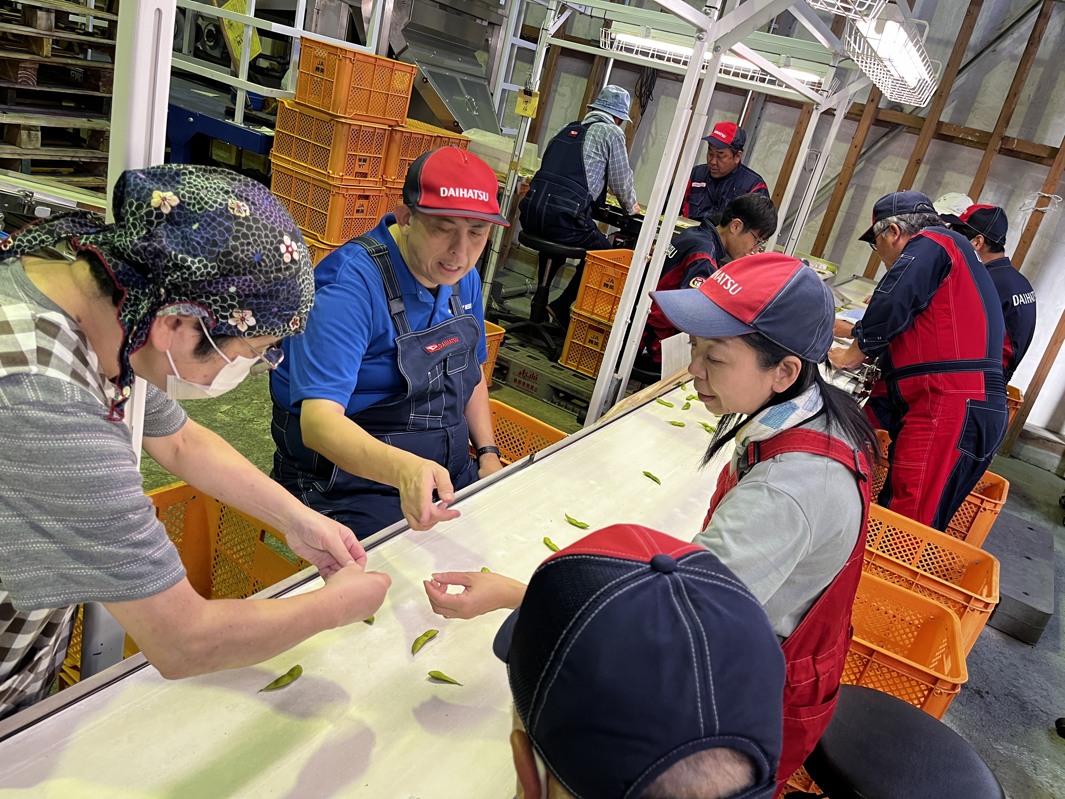 判断に迷う時は「おかーさーん」と、ベテランさんに確認します