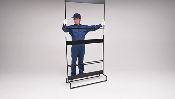 スタンドの組み立て