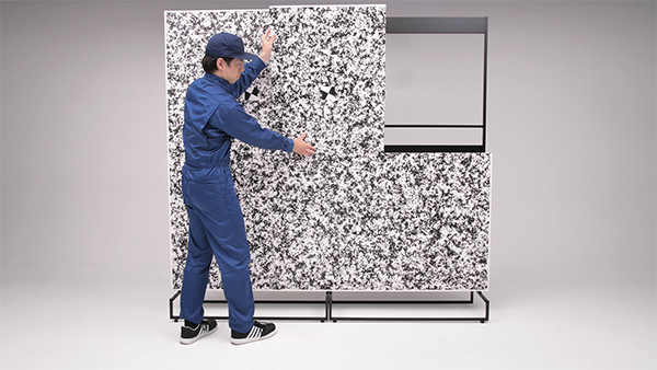 ターゲットの取り付け