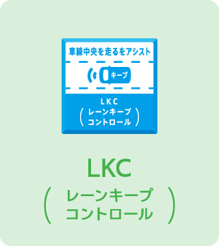 LKC(レーンキープコントロール)